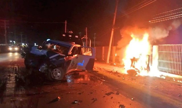 GRAPHIC: Three Cartel Gunmen Incinerated During Border City Shootouts in Mexico