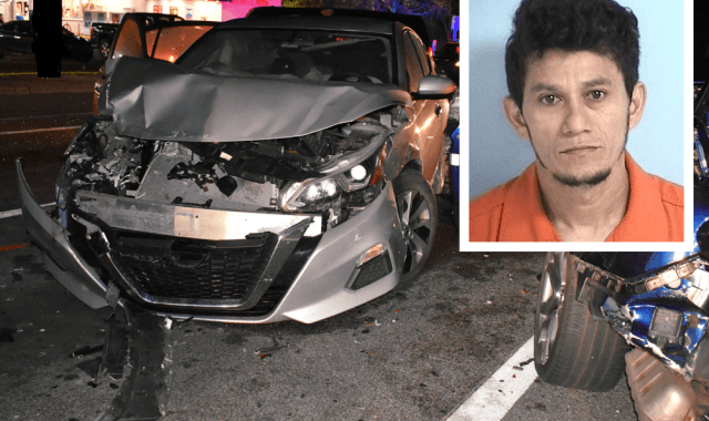 Exclusive Photos: Illegal Alien Charged with Killing 72-Year-Old Florida Man Left Vehicles Crushed